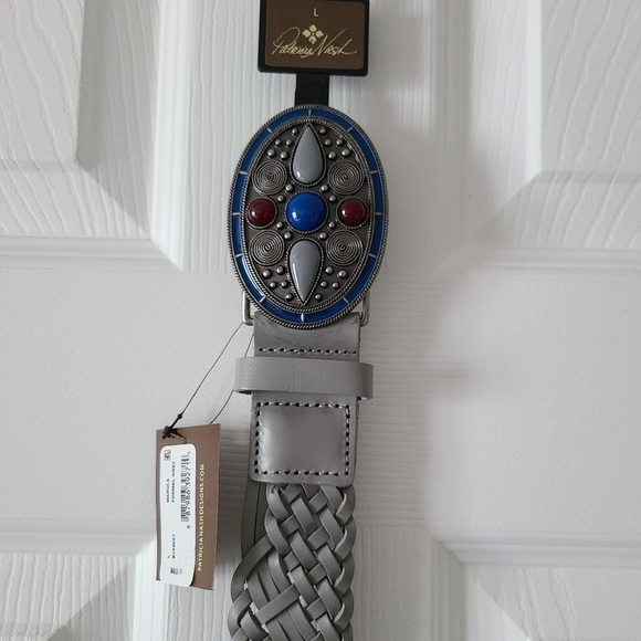 NWT Patricia Nash Marula Woven Belt - Picture 5 of 7